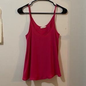 Lush hot pink tank top